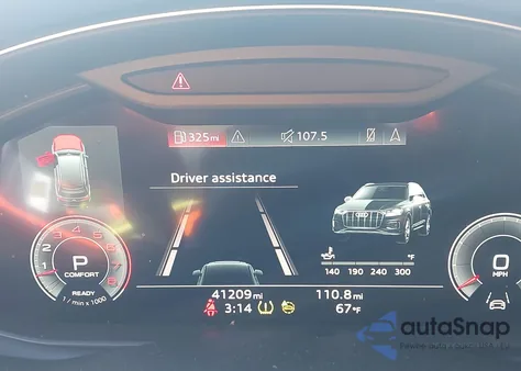 2022 Audi Q7 Premium Plus 55 Tfsi Quattro Tiptronic from USA, damaged, VIN WA1LXBF76ND006436